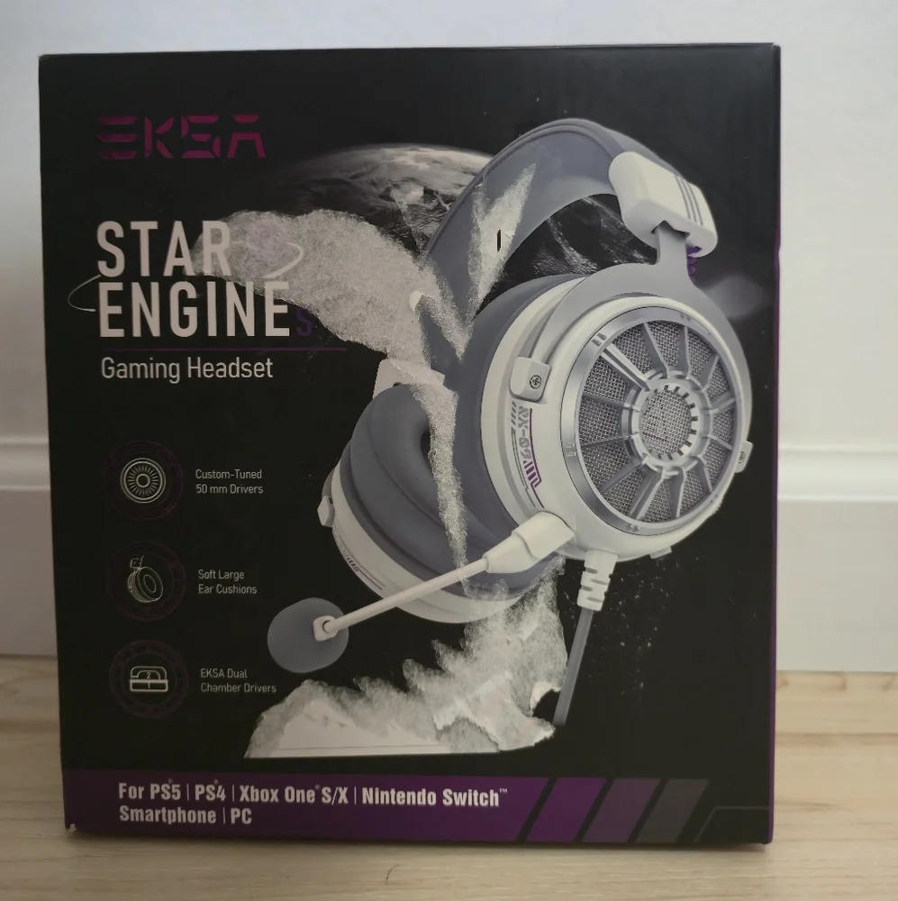 EKSA StarEngine S PC Gaming Headset-Stereo Surround Sound for PS4 PS5 Xbox One X